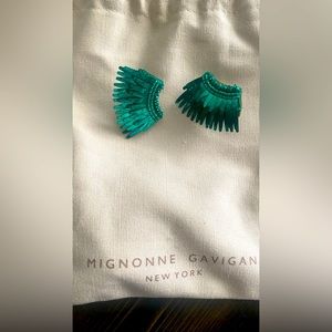 Emerald GreenbMignonne Madeline Earrings -BEAUTIFUL- worn once!